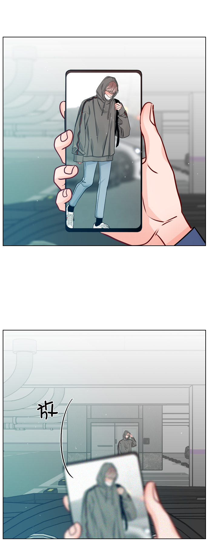 恋爱播放曲漫画,[第28话] 想见我吗？5图