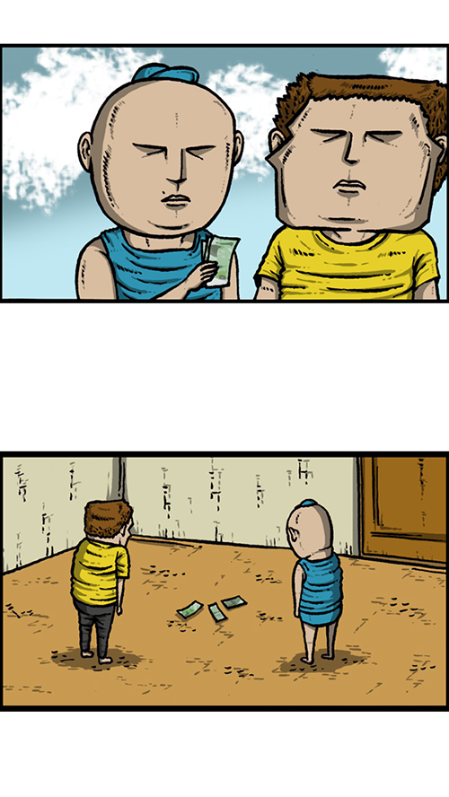 心里的声音图片漫画,[第151话] 壁画兄弟5图