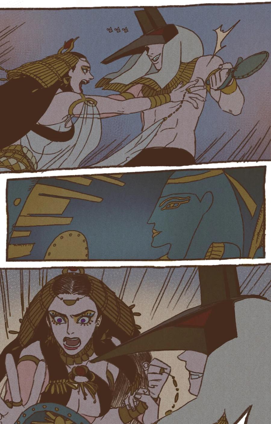 九柱神太阳神拉漫画,17 铜镜之争4图