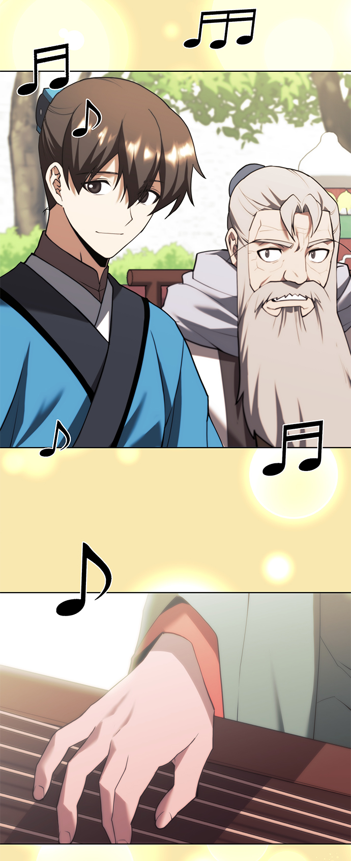 落乡文士传漫画,[第二季 第68话] 合奏1图